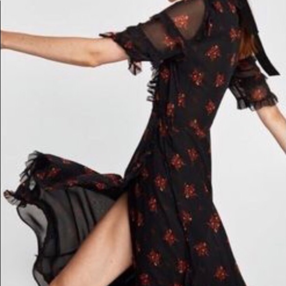 Zara Floral Dress